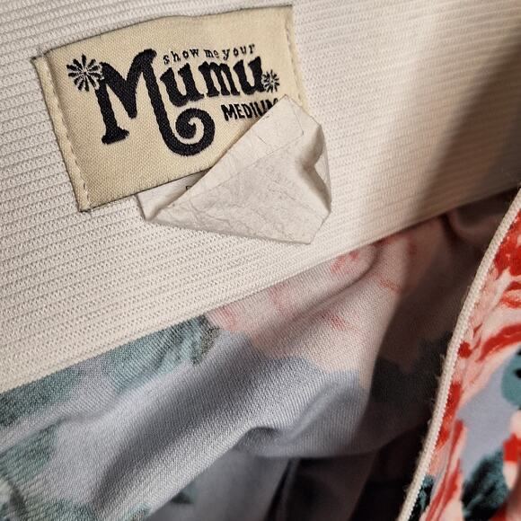 Show me your Mumu Bam bam bells cabbage rose floral print high rise flare pants - Picture 5 of 6